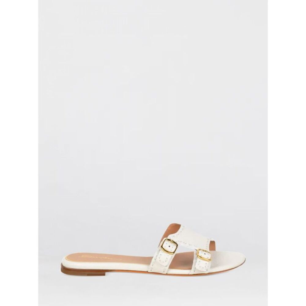 Santoni Heeled Sandal Woman White